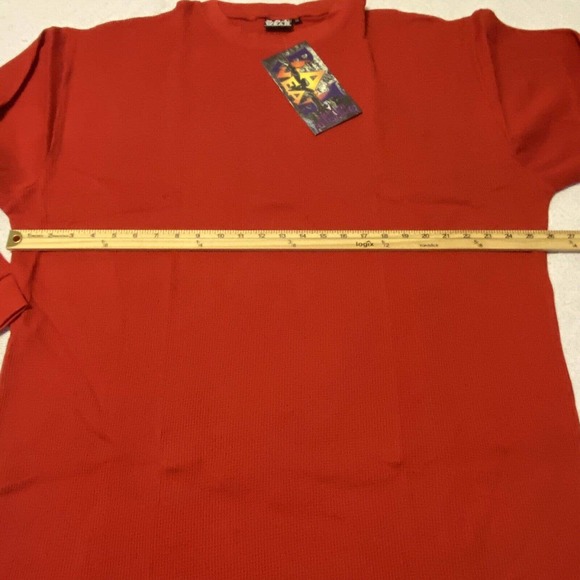 Thermal Waffle Knit Shirt Men’s Size XL B.A.T. Wear Long Sleeve - Picture 6 of 13